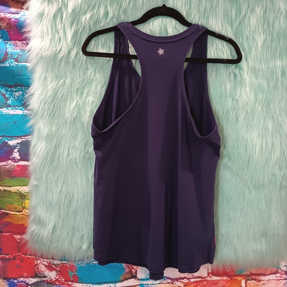 Tek Gear Dry Tek Sleeveless Blue Pink and Purple Tank Top Size L - Picture 5 of 7